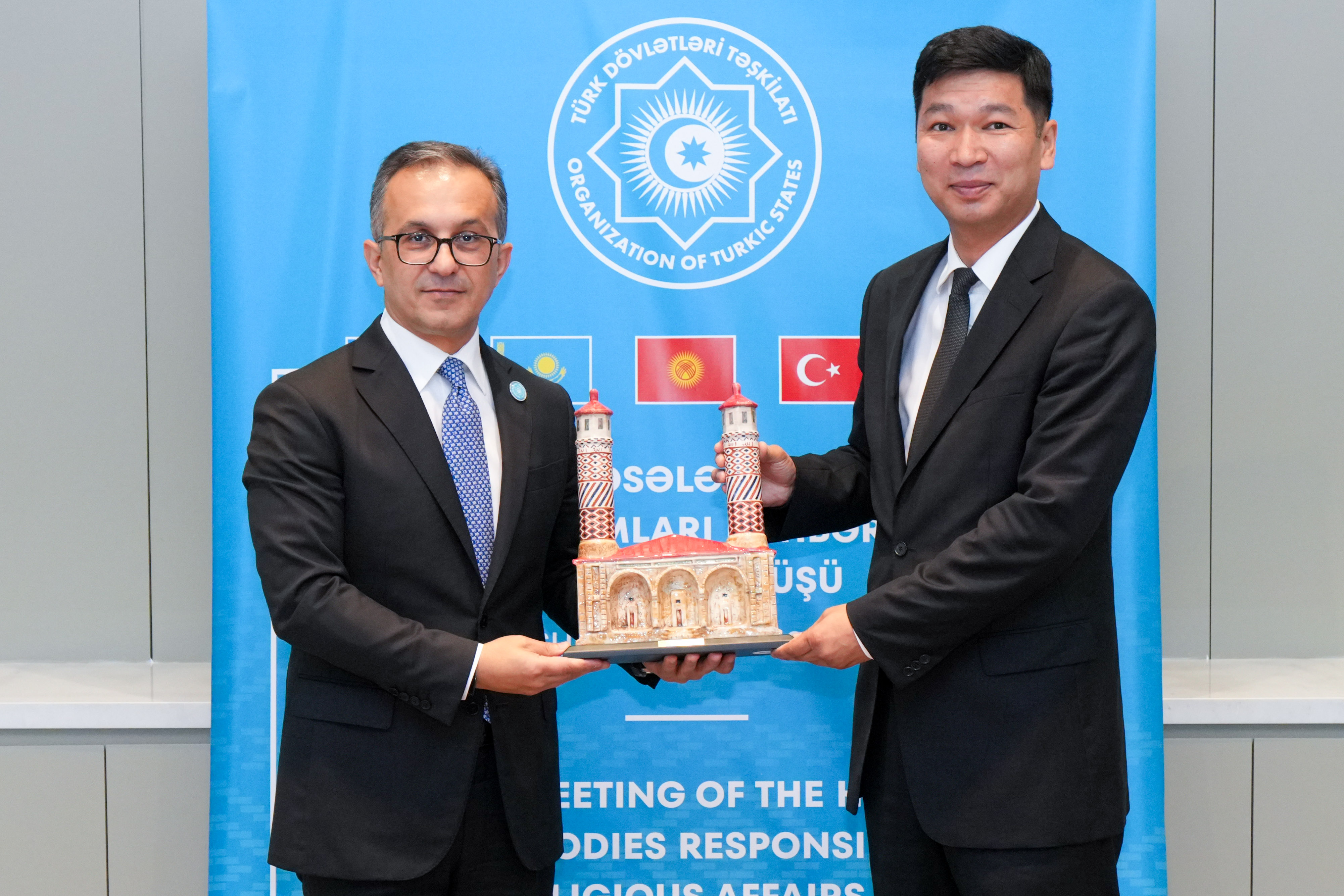 Dövlət Komitəsinin sədri Qazaxıstan Respublikasının mədəniyyət və informasiya nazirinin müavini ilə görüşüb - Image 4