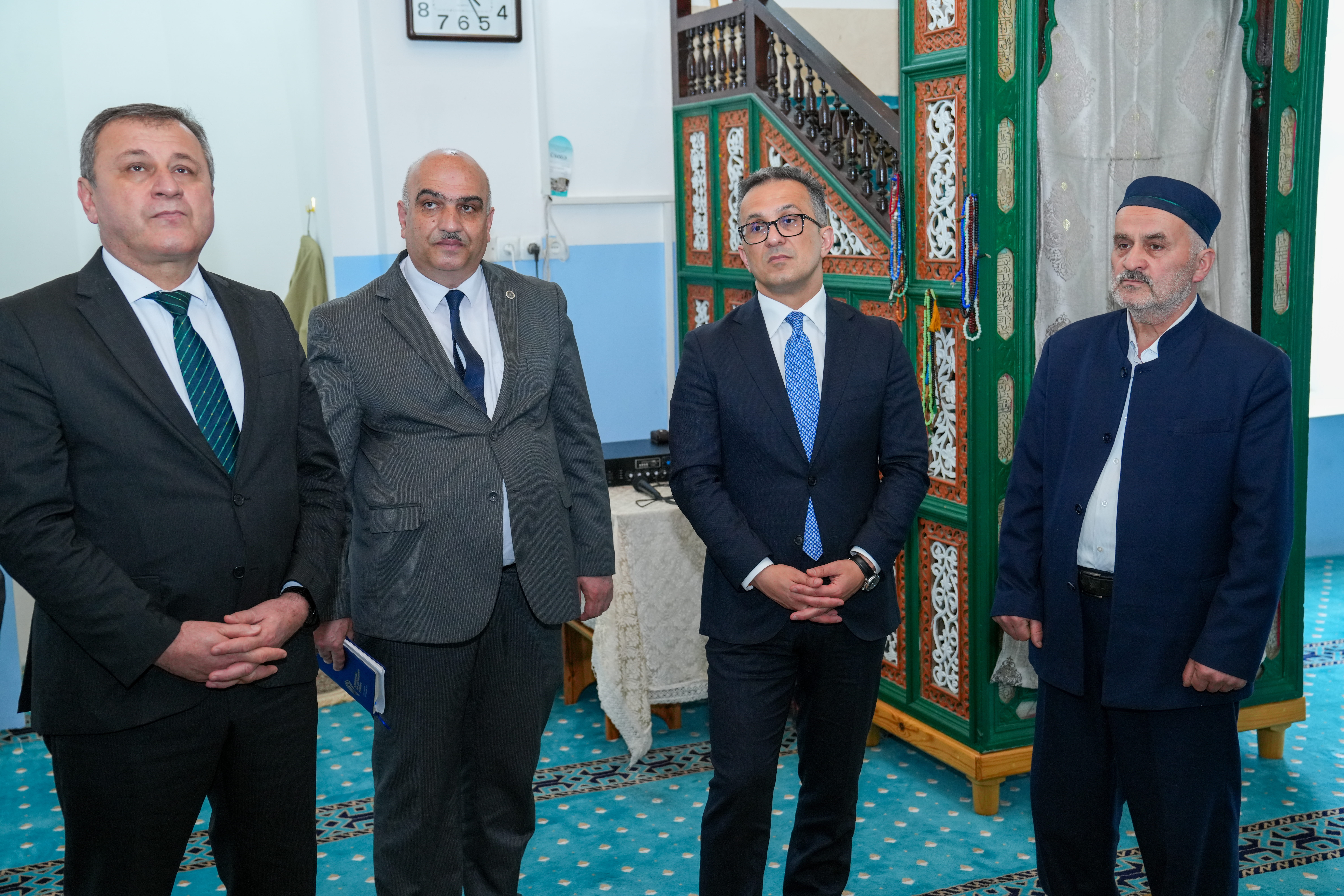 Komitə sədri Zaqatala rayonunda yerləşən məscidlərin fəaliyyəti ilə tanış olub - Image 4