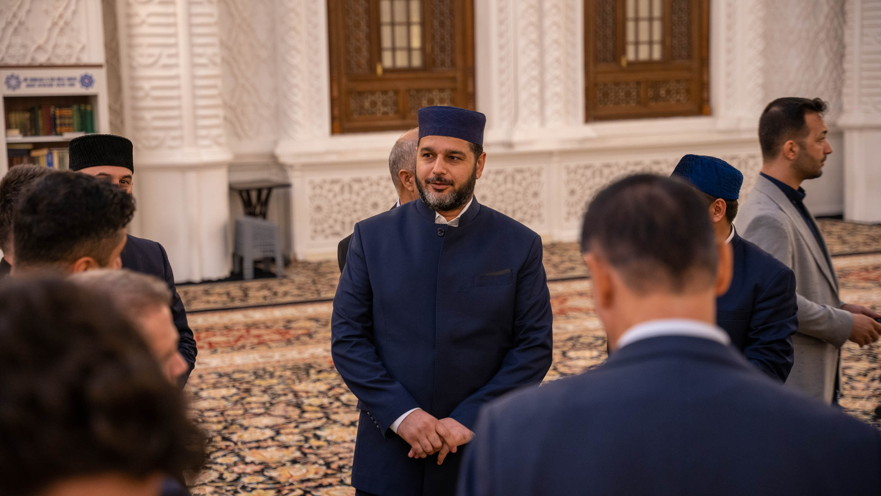 Azərbaycanlı din xadimlərindən ibarət nümayəndə heyəti Heydər və Bibiheybət məscidlərində olub - Image 4