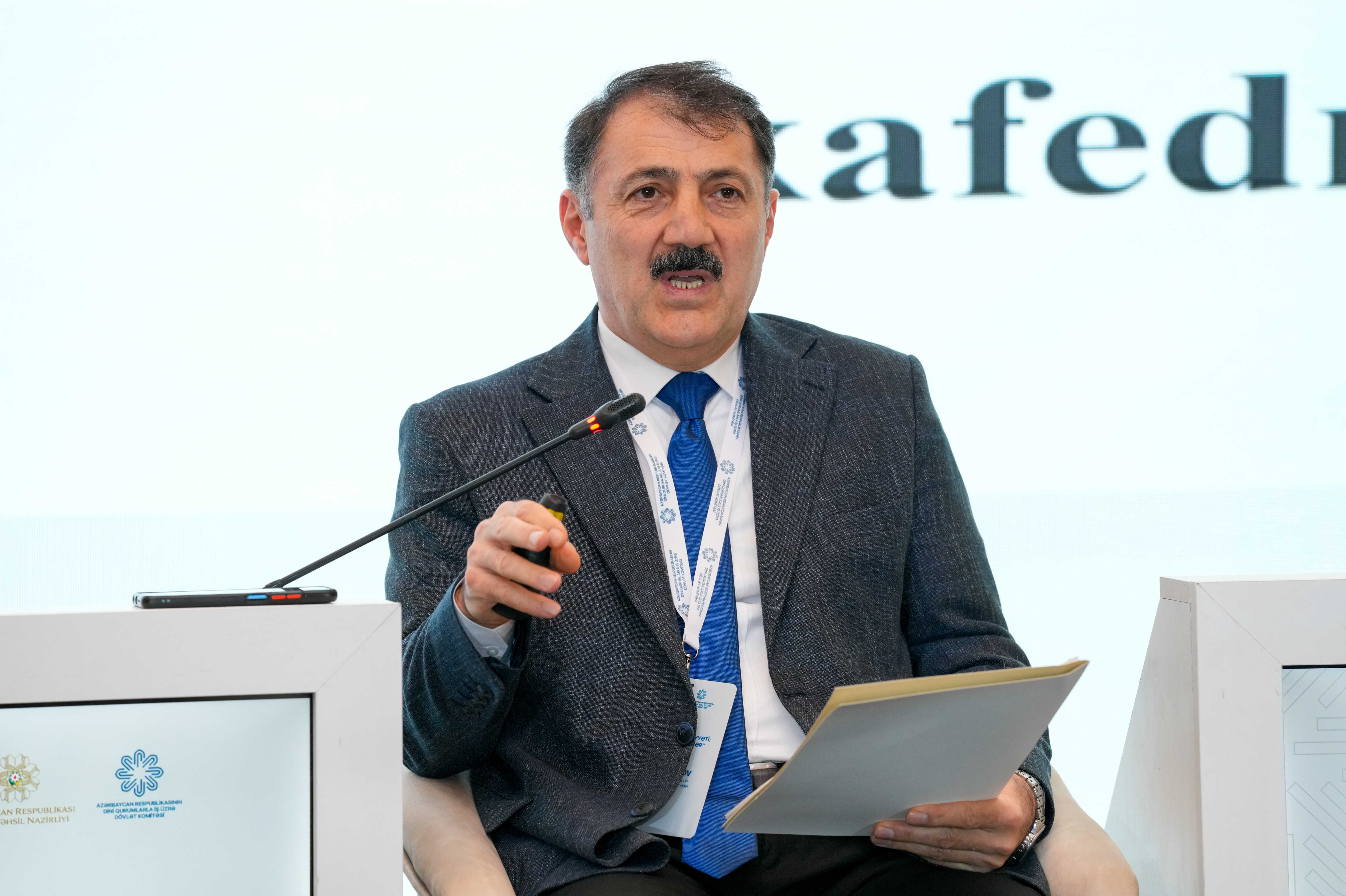 "Dini düşüncə mədəniyyəti: pedaqoji perspektivlər" mövzusunda konfrans başa çatıb - Image 21