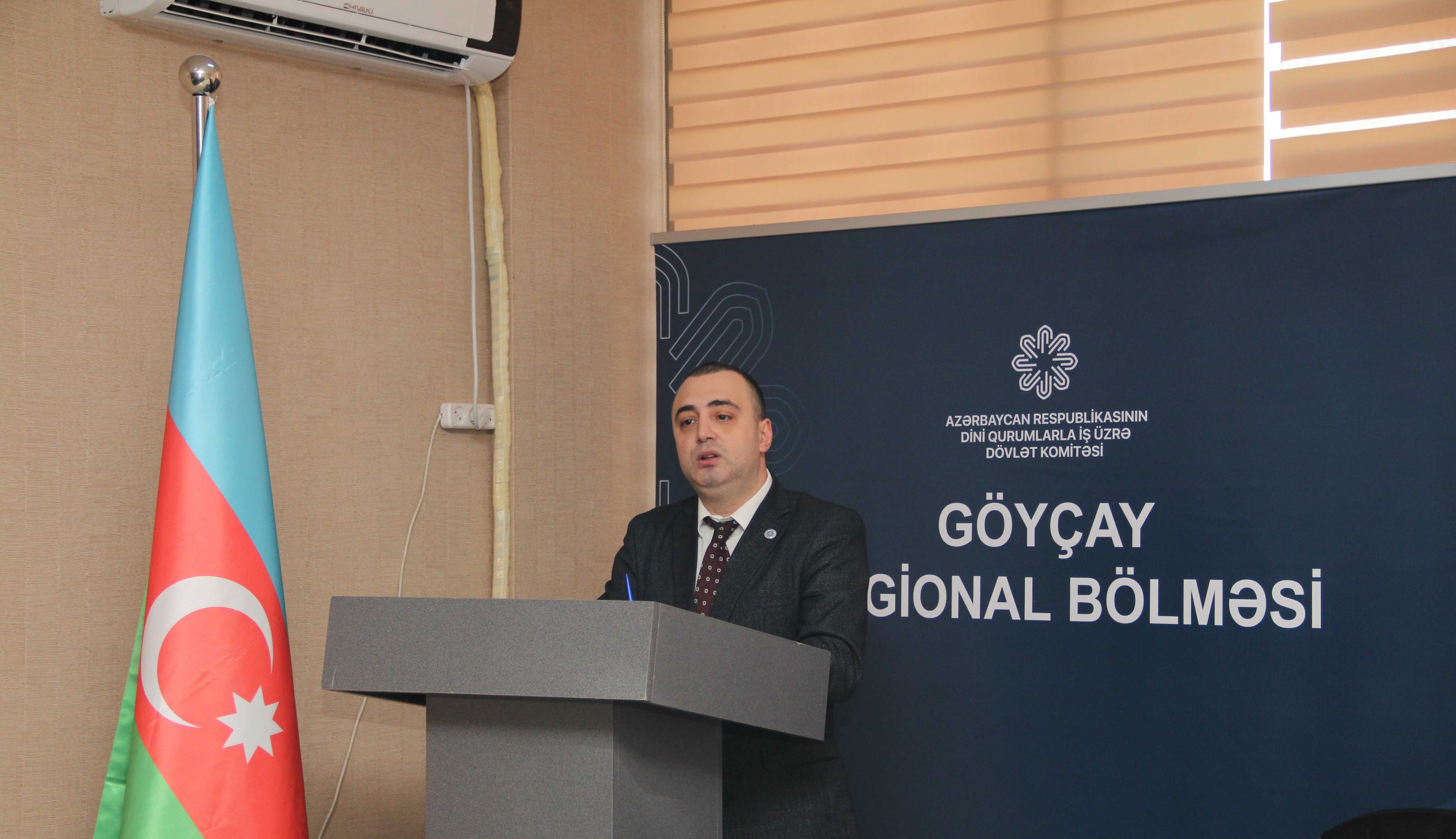 Ucar rayonunda “Vətənpərvərlik və milli–mənəvi dəyərlər” mövzusunda konfrans keçirilib - Image 6