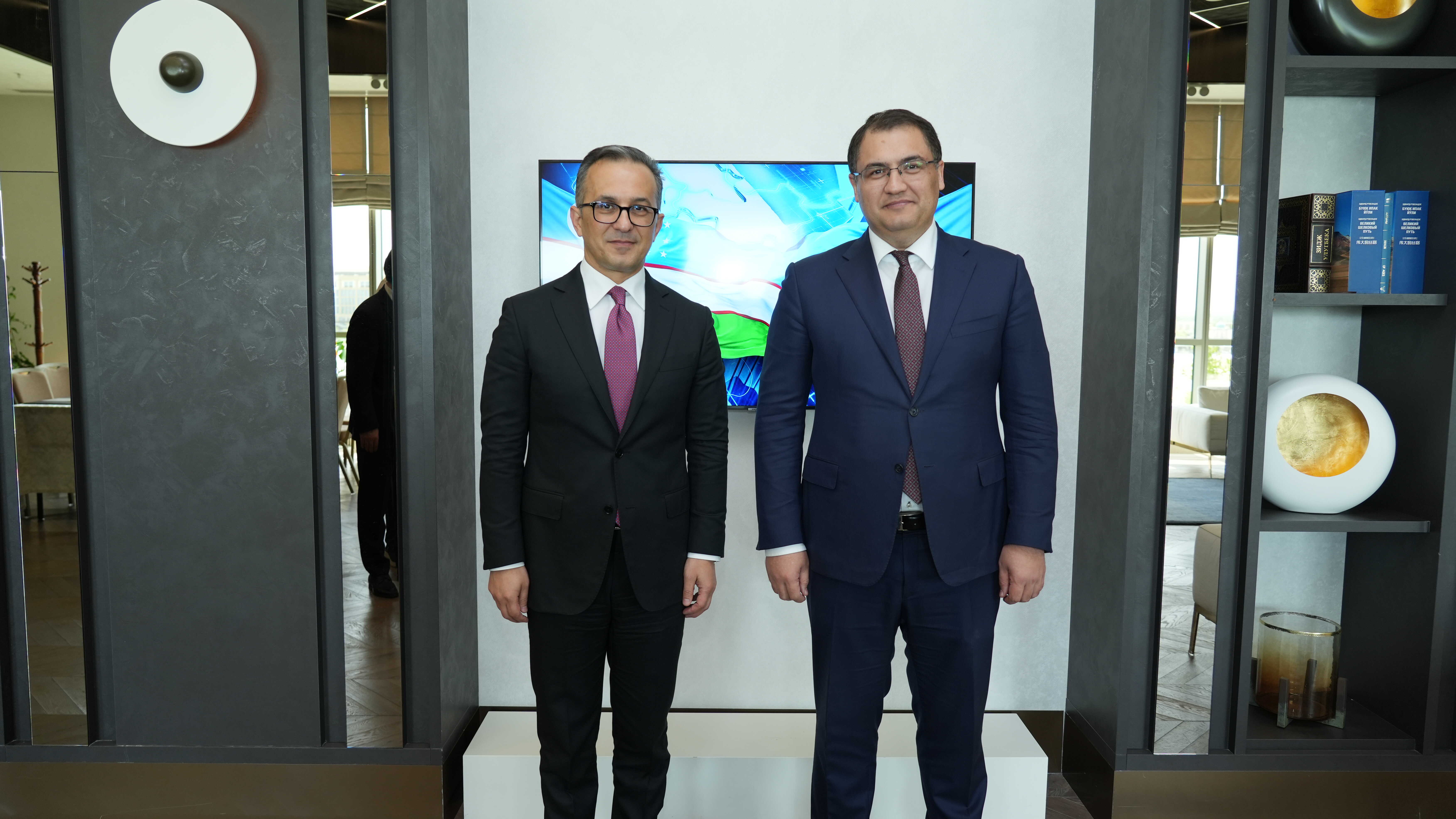 Azərbaycan və Özbəkistan arasında dini sahədə əməkdaşlıq məsələləri müzakirə olunub - Image 4