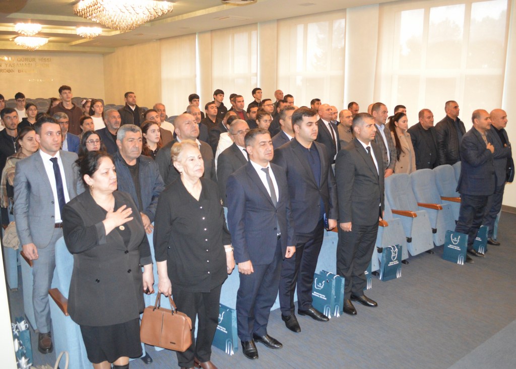 Biləsuvarda “Həmrəyliyin möhkəmləndirilməsində dini tolerantlığın əhəmiyyəti” mövzusunda konfrans keçirilib - Image 1
