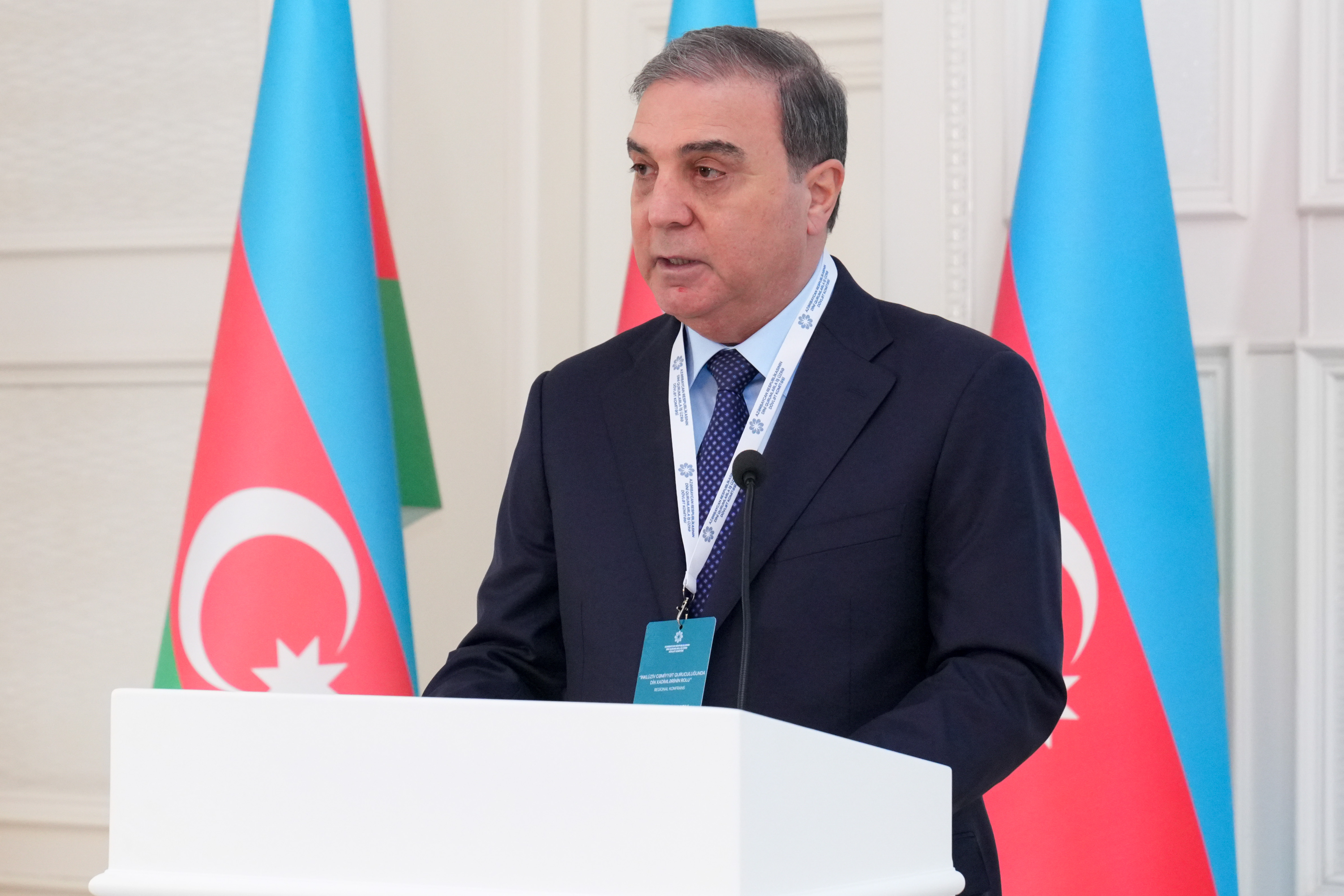 Gəncədə “İnklüziv cəmiyyət quruculuğunda din xadimlərinin rolu” mövzusunda regional konfrans keçirilir - Image 9