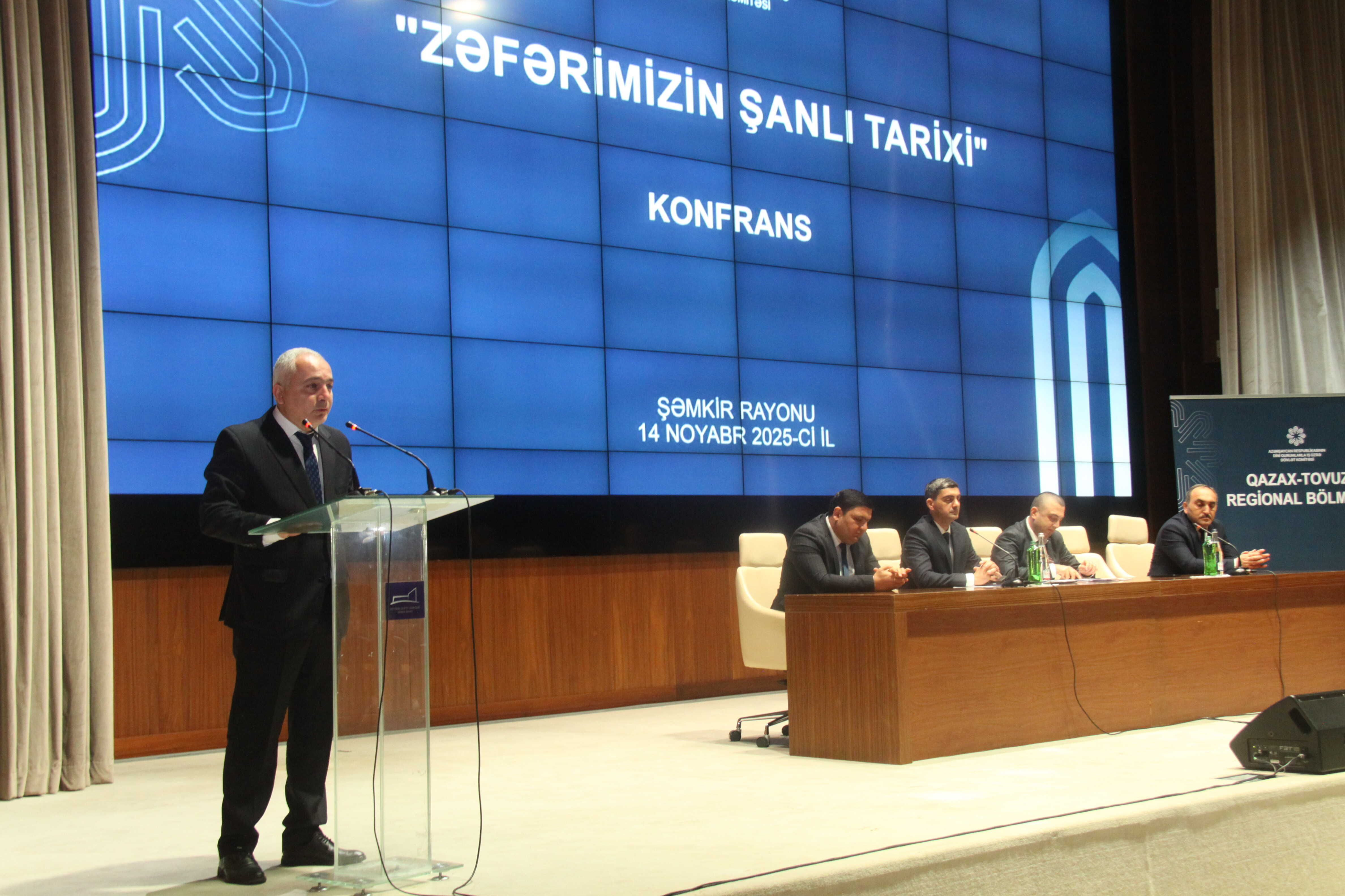 Şəmkirdə “Zəfərimizin şanlı tarixi” mövzusunda konfrans keçirilib - Image 3