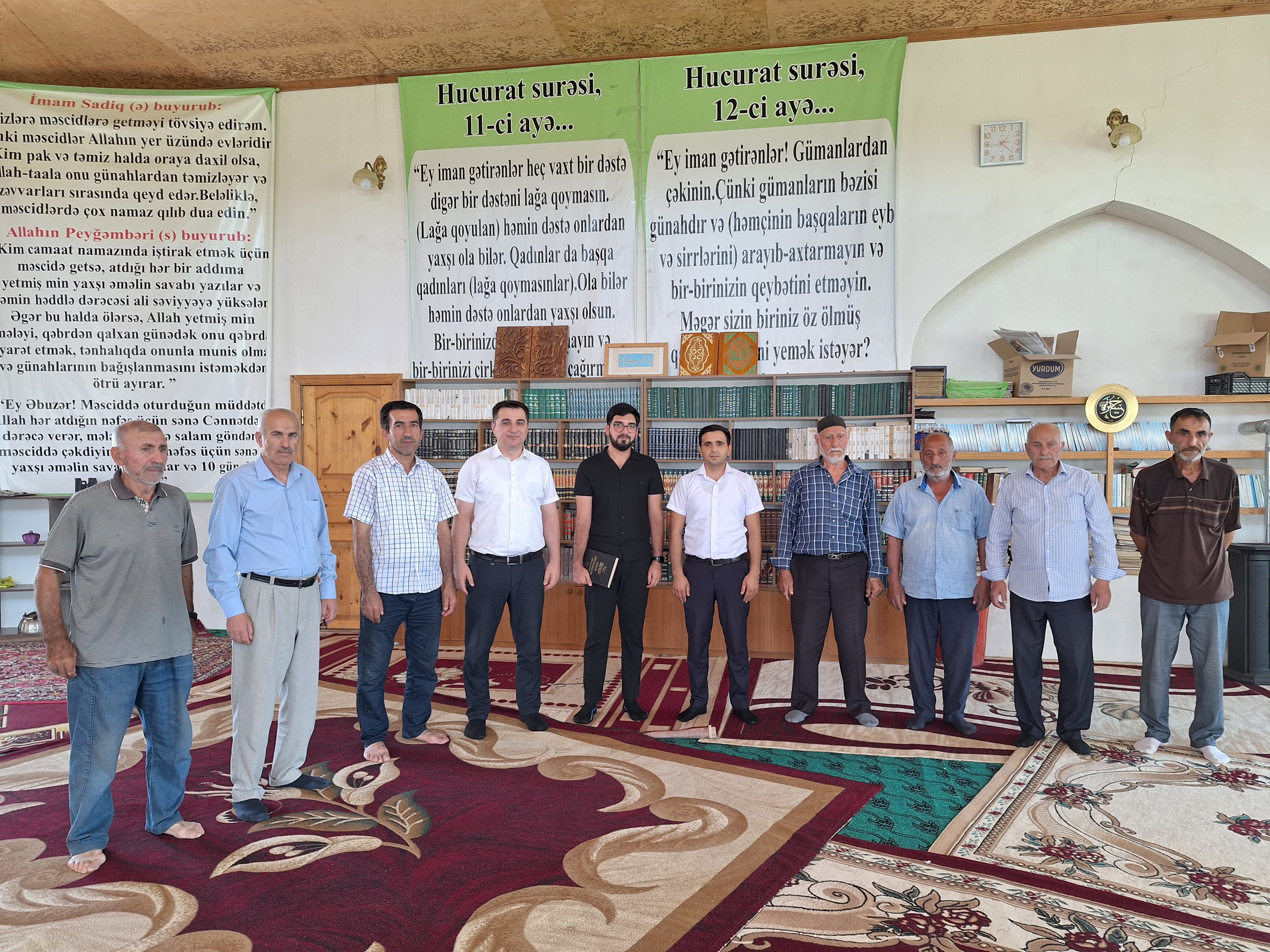 Dövlət Komitəsinin “AMİN” könüllüləri regional bölmə və dini ibadətgahlarda təcrübə keçiblər - Image 6