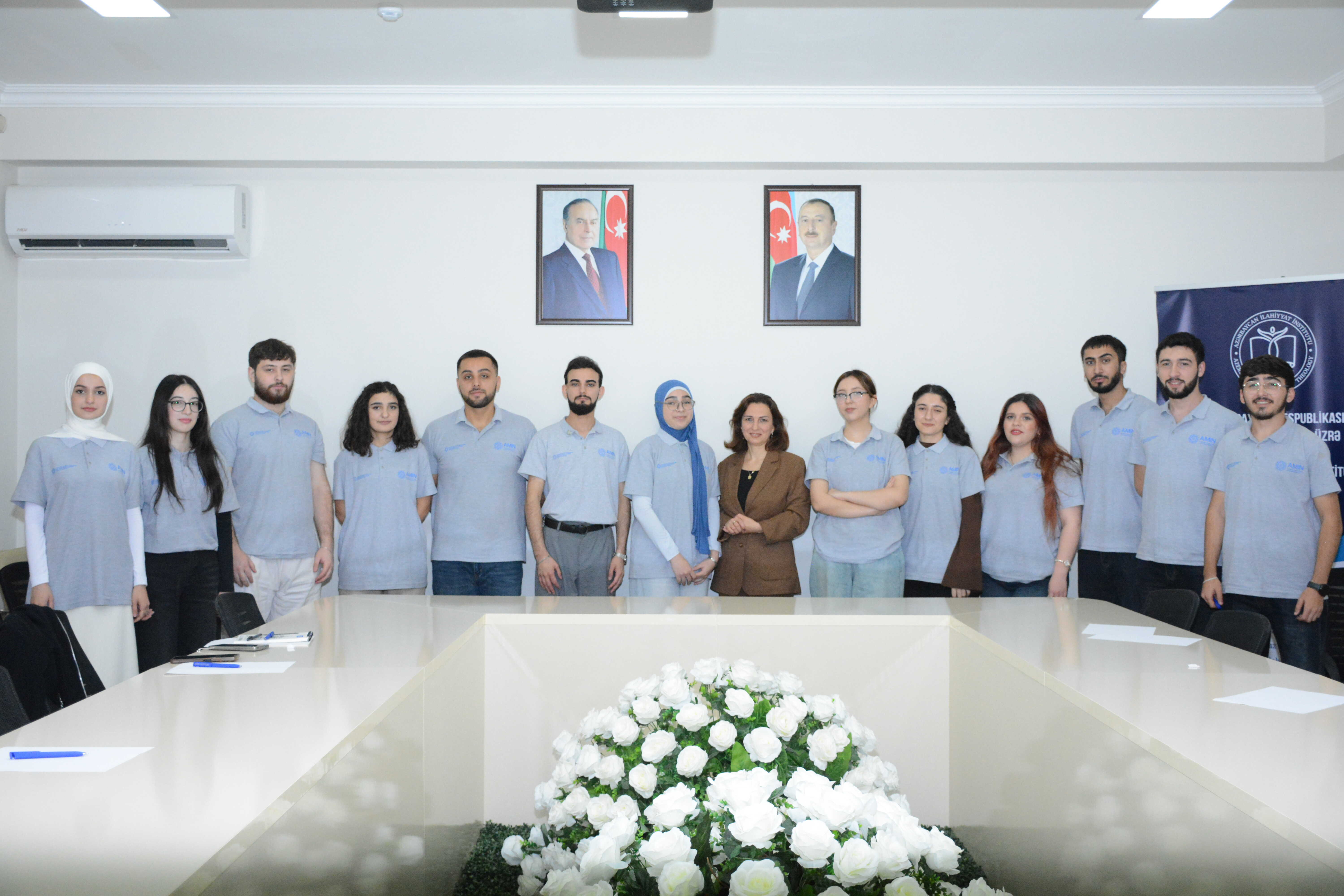 “AMİN” könüllüləri üçün “Auditoriya qarşısında çıxış, nitq sənəti” mövzusunda təlim keçirilib