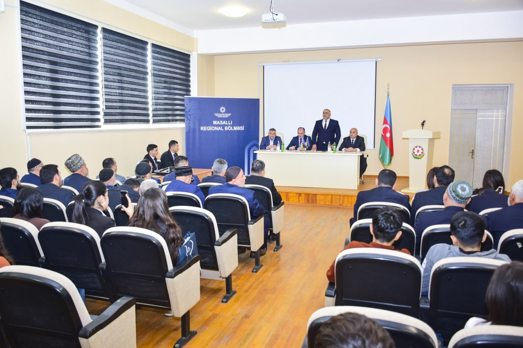 Masallıda “Azərbaycanlıların həmrəylik günü: milli birlik simvolu” mövzusunda konfrans keçirilib - Image 13