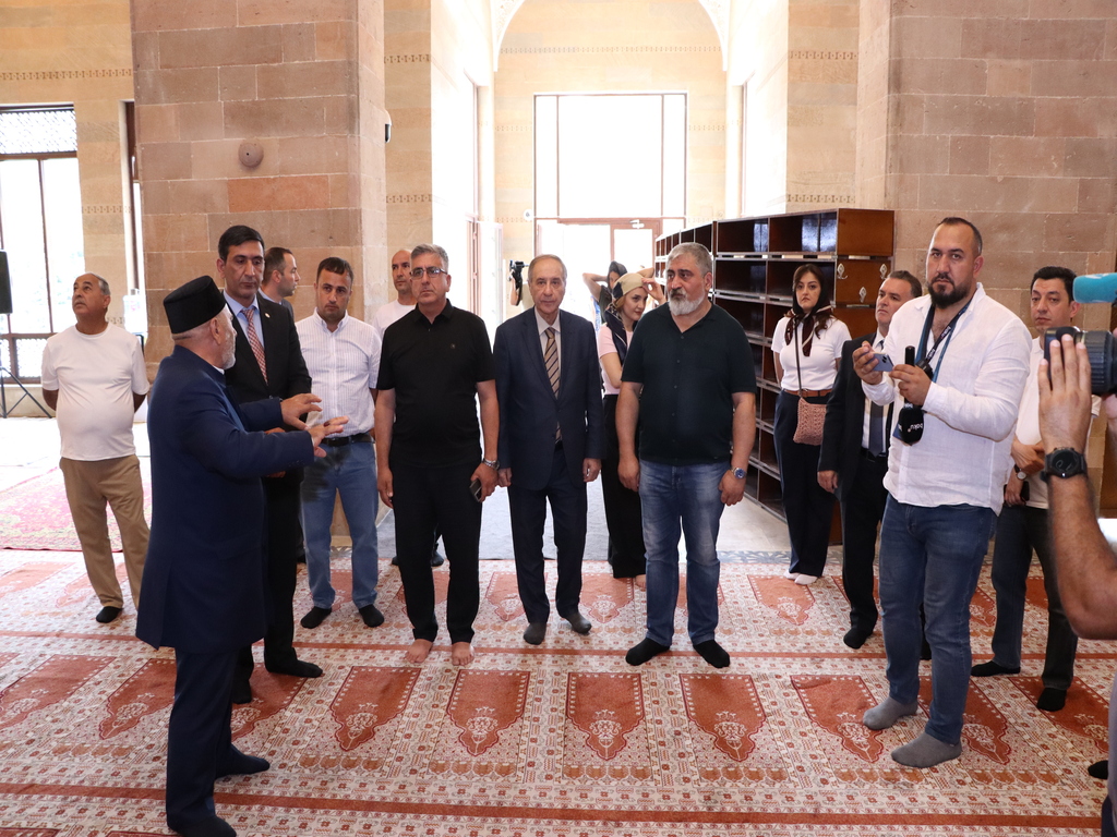 Şamaxıda dini ibadətgahlara media-tur təşkil olunub - Image 6