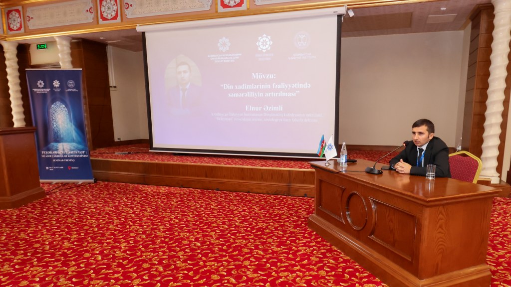 Şamaxıda “Peşəkar dini fəaliyyət: müasir çağırışlar kontekstində” mövzusunda seminar-treninq keçirilib - Image 12