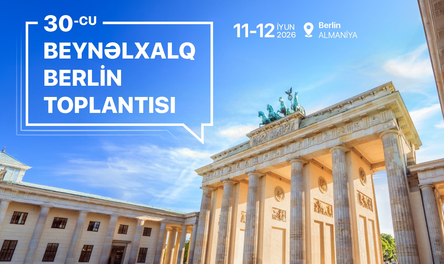 Dövlət Komitəsinin sədri 30-cu Beynəlxalq Berlin Toplantısında iştirak edəcək