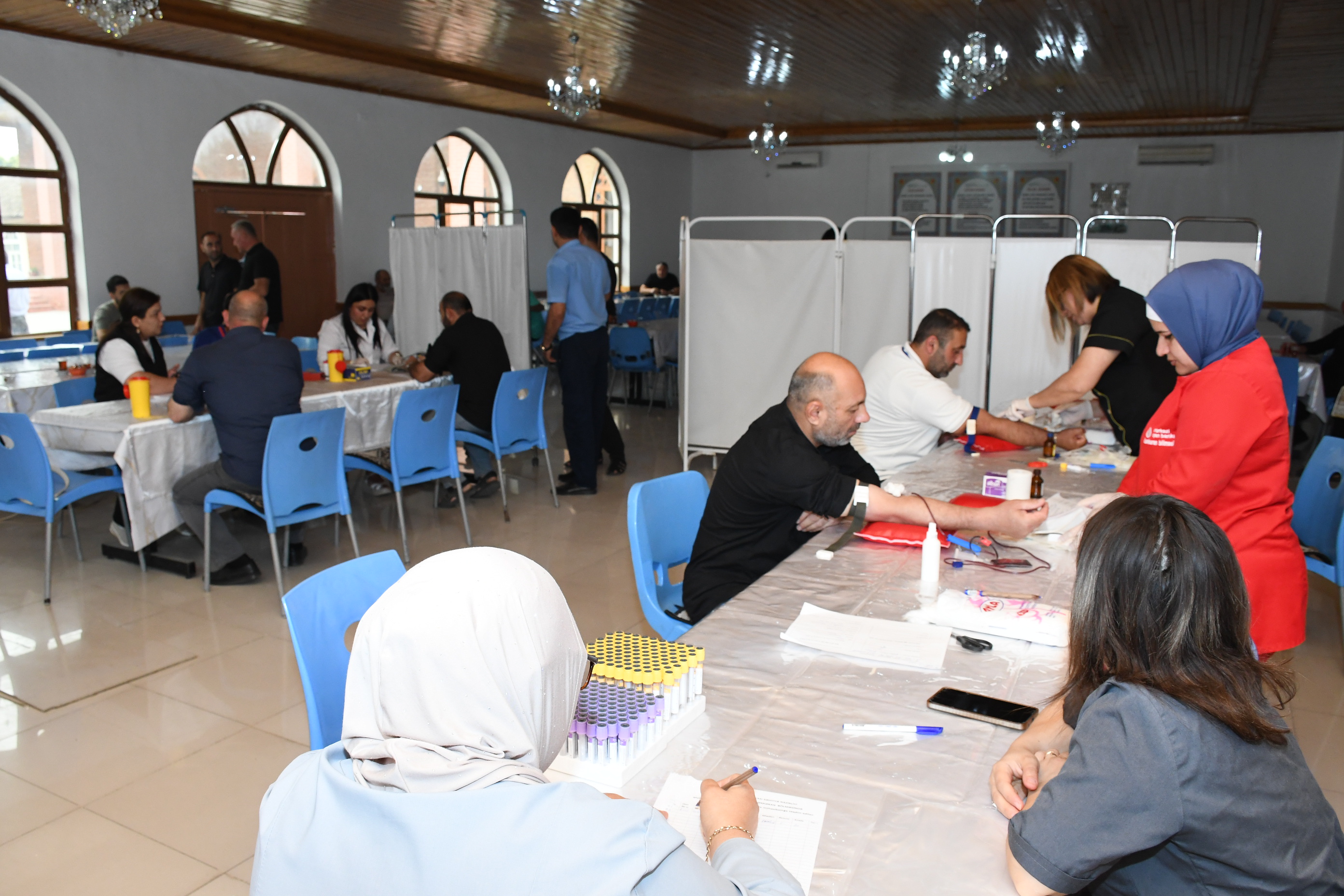 Aşura günü ilə əlaqədar paytaxt və bölgələrdə qanvermə aksiyaları keçirilir - Image 18