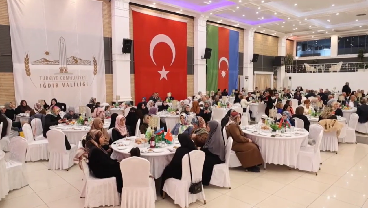 Türkiyənin İğdır və Qars şəhərlərində təşkil edilən iftar mərasimləri
