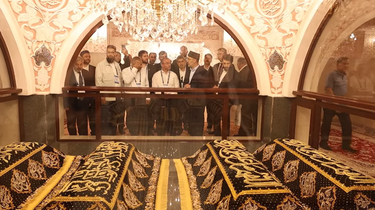 Türkiyə və Gürcüstandan olan din xadimlərindən ibarət nümayəndə heyətinin ölkəmizə səfərindən