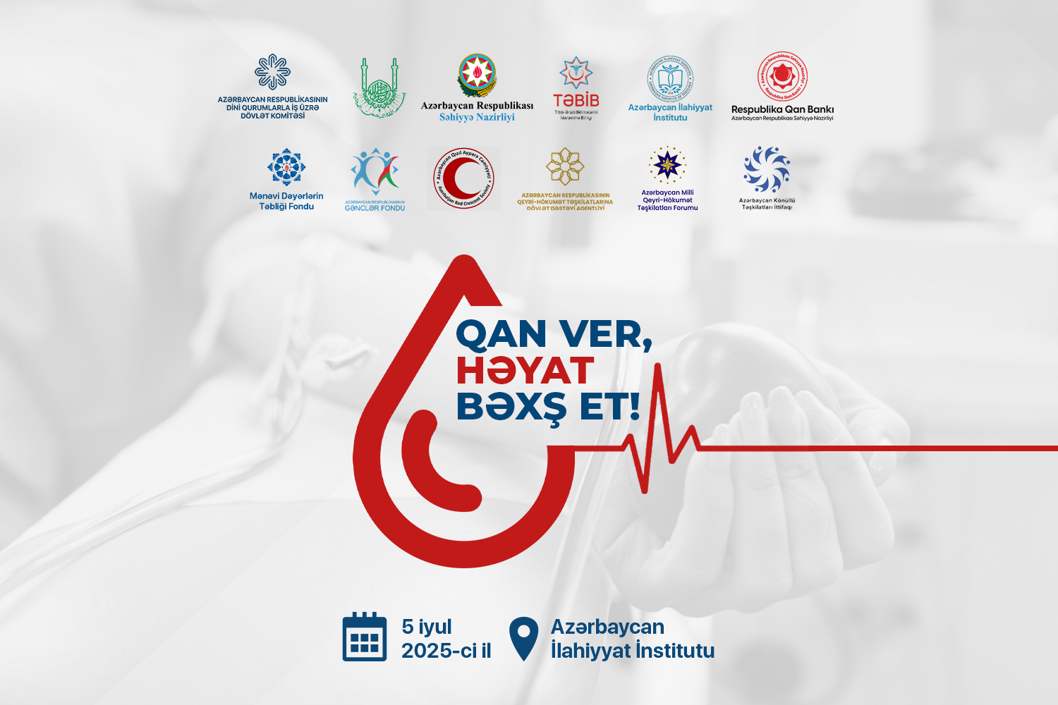 Aşura günü ilə əlaqədar qanvermə aksiyası keçirilib
